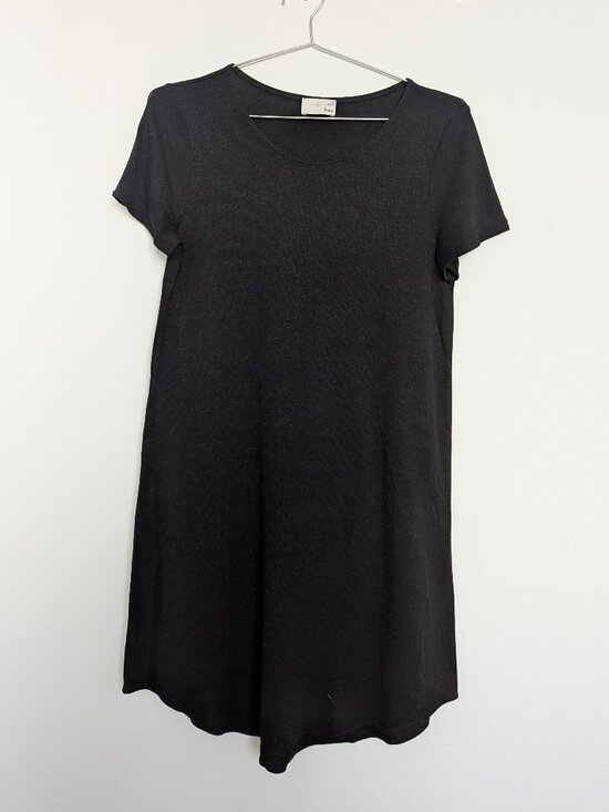 Wilfred Dresses & Skirts - Wilfred Free Esther Jersey Knit T-Shirt Dress – Black, Women's M